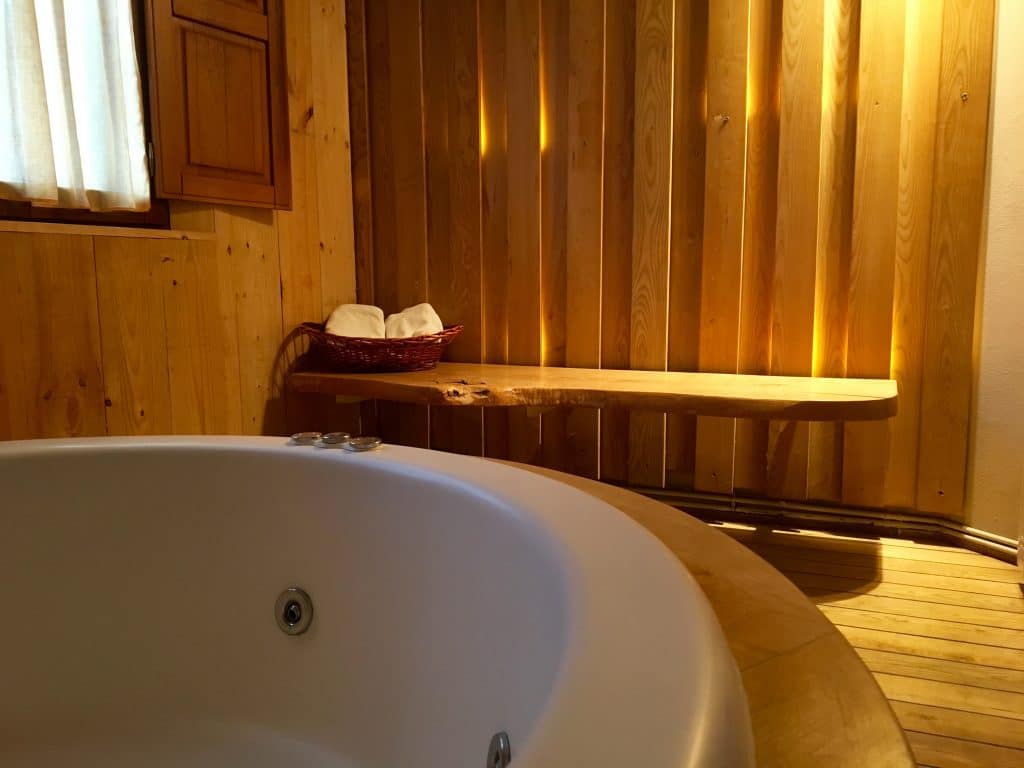 La casa en las Montañas con Jacuzzi
