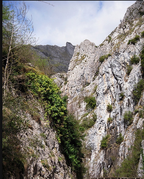 Desfiladero de los Beyos en Asturias