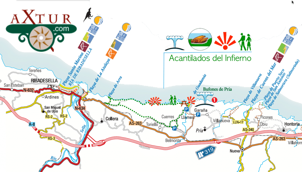 ruta costera asturias