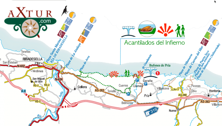 ruta costera asturias