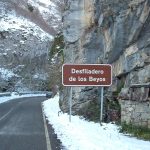 El desfiladero en invierno