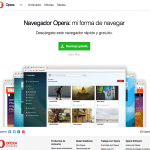 navegador de internet opera